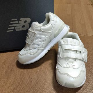 ニューバランス(New Balance)のニューバランス　パールホワイト　スニーカー　15.0cm(スニーカー)