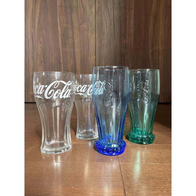 コカ・コーラ - 非売品 コカコーラ グラス 4個セットの通販 by コカ・コーラ - 非売品 コカコーラ グラス 4個セットの通販 by