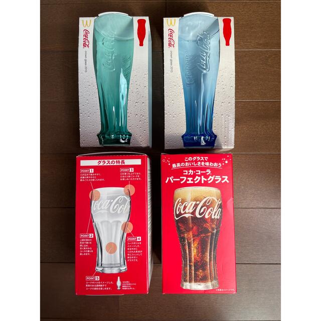 コカ・コーラ - 非売品 コカコーラ グラス 4個セットの通販 by コカ・コーラ - 非売品 コカコーラ グラス 4個セットの通販 by