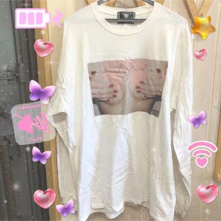 バブルス(Bubbles)のコビナイ　KOBINAI おっぱいTシャツ ロンT XL(Tシャツ(長袖/七分))