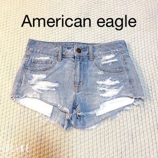 アメリカンイーグル(American Eagle)のAmericaneagle ライトブルーショートパンツ(ショートパンツ)