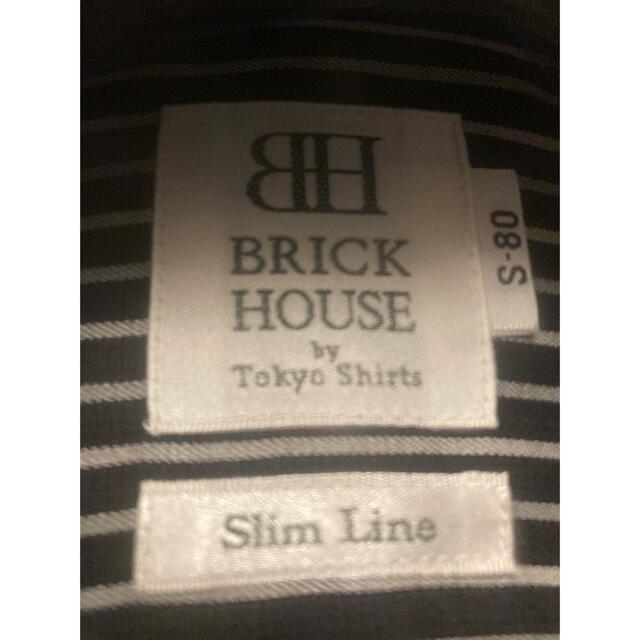 BRICK HOUSE by Tokyo Shirts(ブリックハウスバイトウキョウシャツ)のBRICK HOUSE　形状記憶　ボタンダウン　ワイシャツ　S-80 メンズのトップス(シャツ)の商品写真