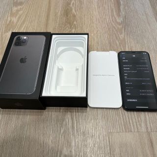 アイフォーン(iPhone)のiPhone11Pro 256GB シルバー SIMロック解除済み(スマートフォン本体)