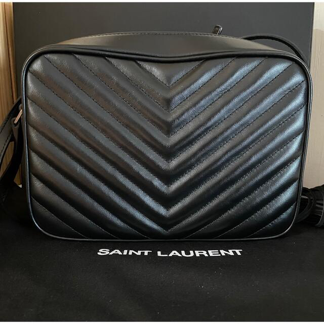 Saint Laurent(サンローラン)の極美品 サンローラン ルー カメラバッグ ブラック レディースのバッグ(ショルダーバッグ)の商品写真