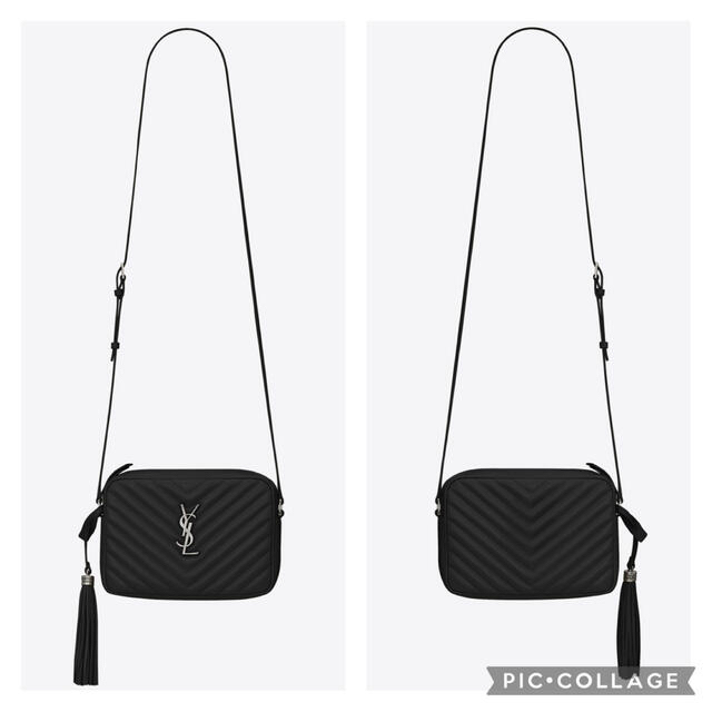 Saint Laurent(サンローラン)の極美品 サンローラン ルー カメラバッグ ブラック レディースのバッグ(ショルダーバッグ)の商品写真