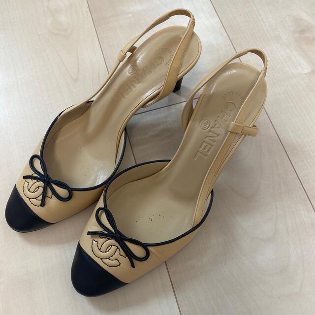 CHANEL】ミュール(22〜23センチ)【即配送】-
