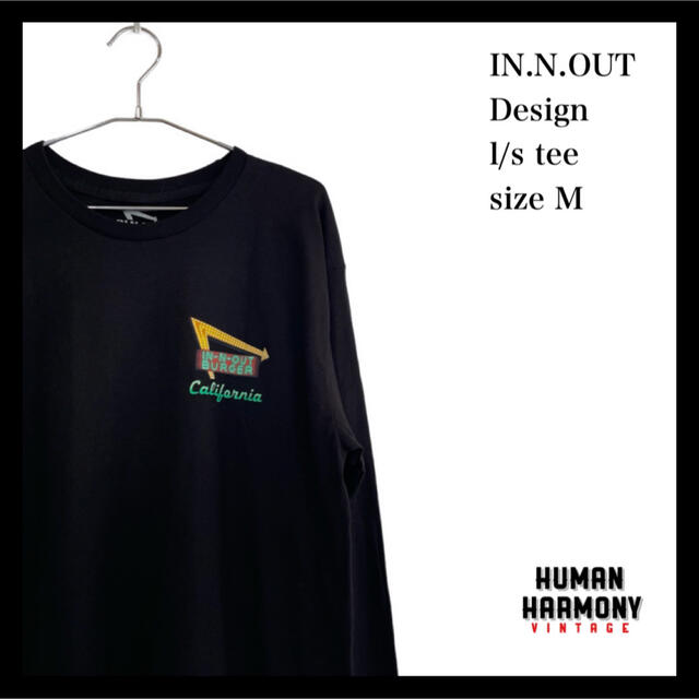 インナウト IN.N.OUT プリント ロンＴ 新品 メンズのトップス(Tシャツ/カットソー(七分/長袖))の商品写真