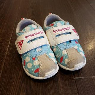 ルコックスポルティフ(le coq sportif)のルコック　　スニーカー　14センチ(スニーカー)