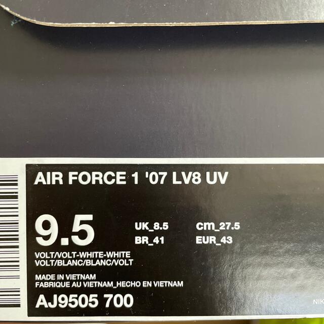 AIR FORCE 1 '07 LV8 UV 4