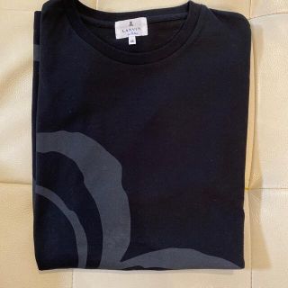 ランバンオンブルー(LANVIN en Bleu)の新品未使用Tシャツブラック(Tシャツ/カットソー(半袖/袖なし))