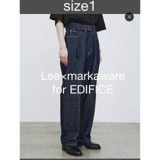 マーカウェア(MARKAWEAR)のLee×MARKAWARE for EDIFICE 101Zデニム size1(デニム/ジーンズ)