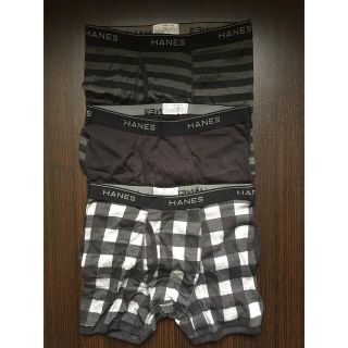 ヘインズ(Hanes)のヘインズ ボクサーブリーフ3枚 Hanes 前開き 新品(ボクサーパンツ)