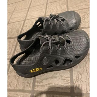 キーン(KEEN)のキーン　KEEN キッズサンダル　21㎝　グラファイトブラック(サンダル)