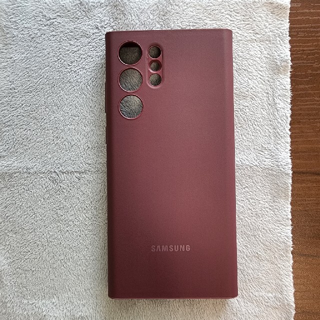 Galaxy(ギャラクシー)のGalaxy S22 Ultra 純正 ケース SMART CLEAR VIEW スマホ/家電/カメラのスマホアクセサリー(Androidケース)の商品写真