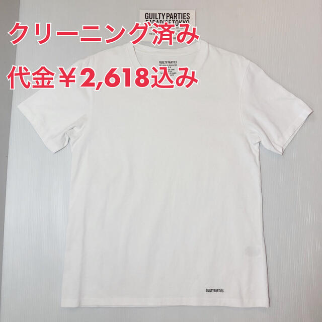 ワコマリア ブランクライン 無地  厚手 Tシャツ ロゴ