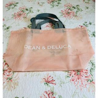 ディーンアンドデルーカ(DEAN & DELUCA)のDEAN＆DELUCA メッシュトートバッグ ピンク 新品(トートバッグ)