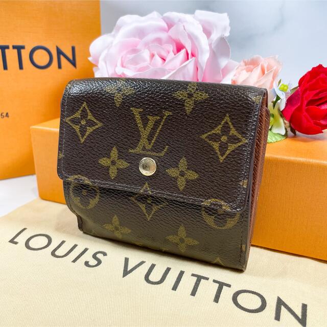 LOUIS VUITTON - 【美品】ルイヴィトン モノグラム ポルトフォイユ