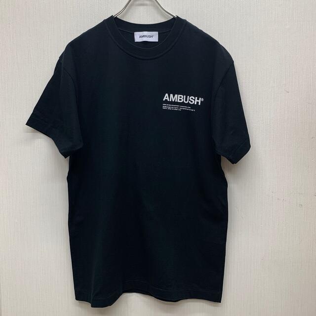 AMBUSH(アンブッシュ)のAMBUSH アンブッシュTシャツ ブラック  メンズのトップス(Tシャツ/カットソー(半袖/袖なし))の商品写真
