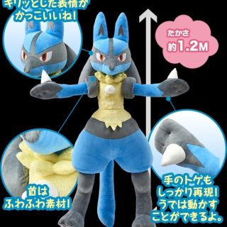 ユナイテッドトウキョウ 値下げ 激レア ポケモンぬいぐるみ ルカリオ