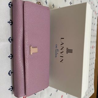 ランバンオンブルー(LANVIN en Bleu)のランバンオンブルー長財布(財布)