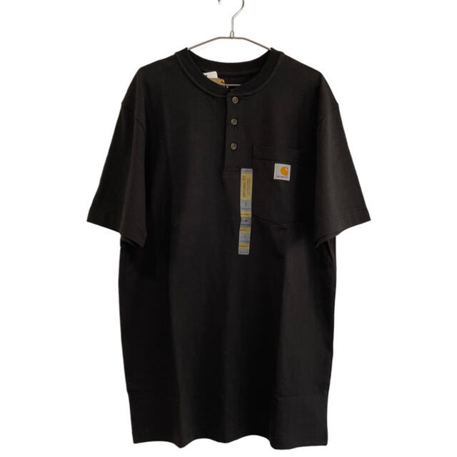 カーハート Carhartt ヘンリーネック 半袖Tシャツ 新品 メンズのトップス(Tシャツ/カットソー(半袖/袖なし))の商品写真