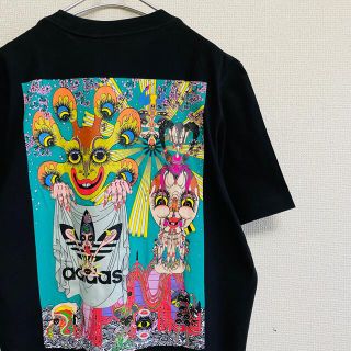 アディダス(adidas)の美品　アディダス Tシャツ 半袖 田名網敬一(Tシャツ/カットソー(半袖/袖なし))