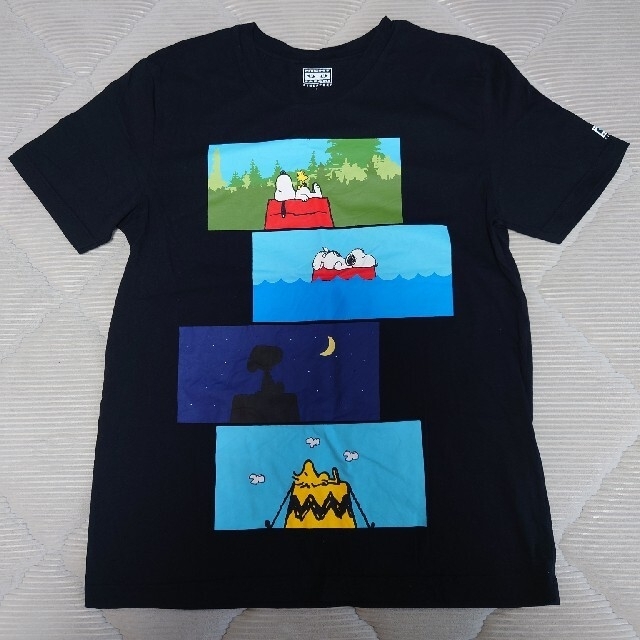 SNOOPY(スヌーピー)のシンガポール ナイトサファリ スヌーピー 半袖Tシャツ メンズのトップス(Tシャツ/カットソー(半袖/袖なし))の商品写真