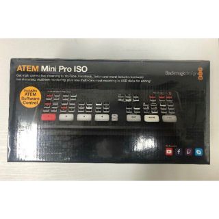 未使用AtemMini Pro ISO Blackmagic Design4台(PC周辺機器)