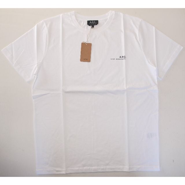 メンズAPC　item Tシャツ sizeL white 21AW