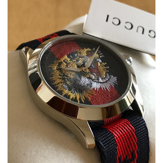 新品未使用 GUCCI タイガーモチーフ 時計-