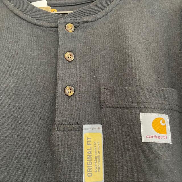 carhartt(カーハート)のカーハート Carhartt ヘンリーネック 半袖Tシャツ 新品 メンズのトップス(Tシャツ/カットソー(半袖/袖なし))の商品写真