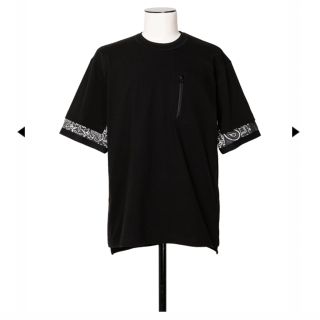 サカイ(sacai)の22ss 定価以下!! sacai Bandana Print T-Shirt(Tシャツ/カットソー(半袖/袖なし))