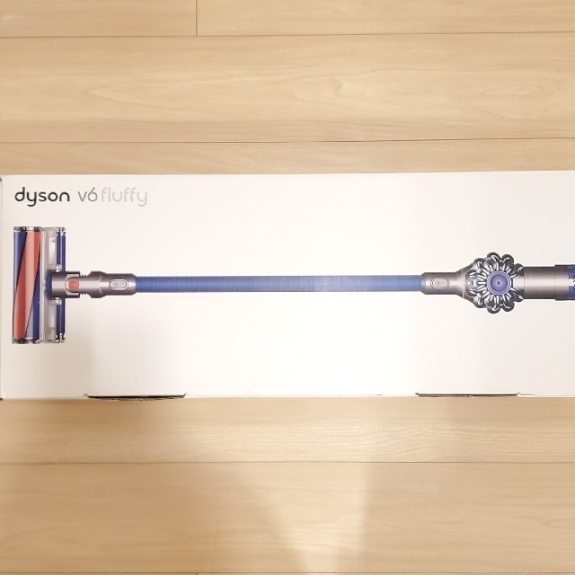 dyson v6 fluffy バッテリー交換済み 付属品完備