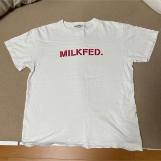 ミルクフェド(MILKFED.)の白T 半袖(Tシャツ(半袖/袖なし))