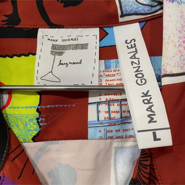 Mark Gonzales(マークゴンザレス)のマークゴンザレス MARKGONZALES 柄シャツ 半袖 新品 メンズのトップス(シャツ)の商品写真