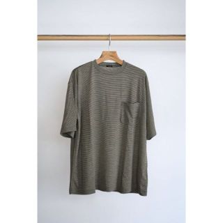 コモリ(COMOLI)のコモリ COMOLI ウール天竺 半袖 クルー Ｔシャツ 22SS サイズ4(Tシャツ/カットソー(半袖/袖なし))