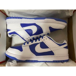 ナイキ(NIKE)のNIKE DUNK LOW RETRO Racer Blue and White(スニーカー)