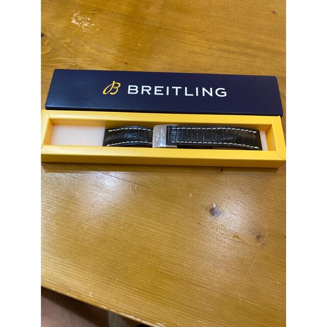 BREITLING(ブライトリング)のブライトリング　純正クロコベルト　バックル付き メンズの時計(レザーベルト)の商品写真