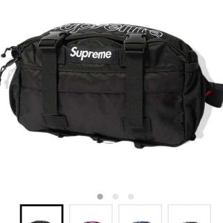 シュプリーム(Supreme)のSupreme 19FW Waist Bag "Black"(ボディーバッグ)