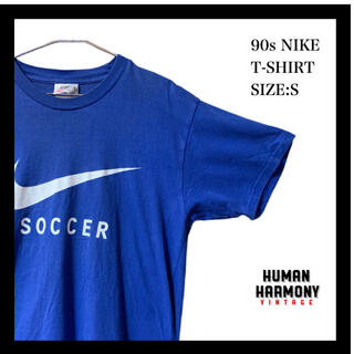 ナイキ(NIKE)のNIKE ナイキ 90s Tシャツ 古着 soccer サッカー(Tシャツ/カットソー(半袖/袖なし))