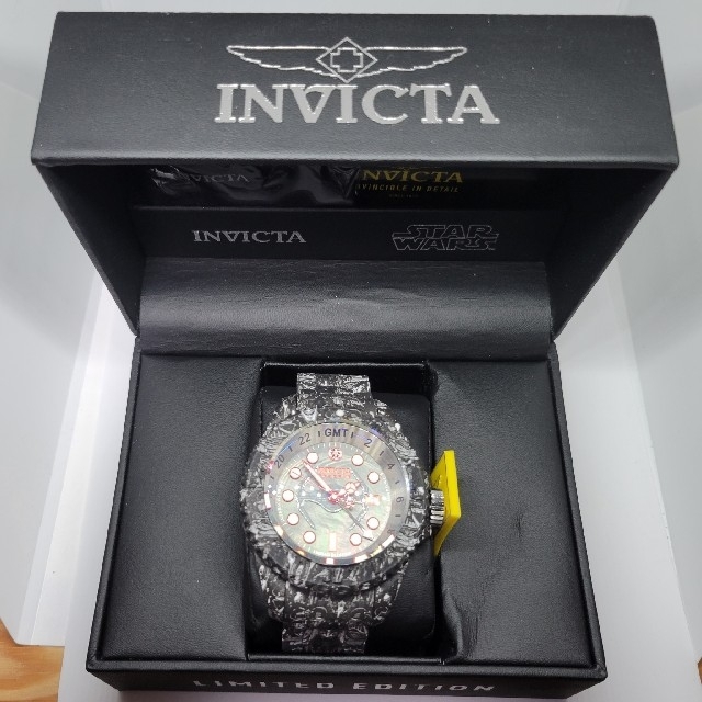 INVICTA - Invicta 52mm STAR WARS 銀河帝国軍/ハイドロマックスGMTの
