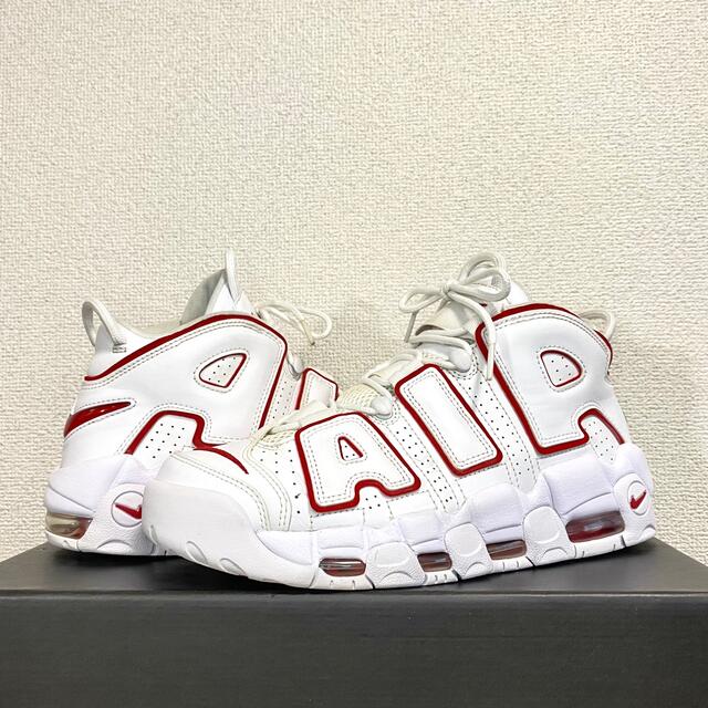 人気ブランド スニーカー 【美品】26cm NIKE エア モア アップテンポ ...