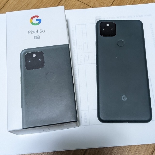 Google - Google Pixel 5a 128GB SIMフリー 純正ケース付き