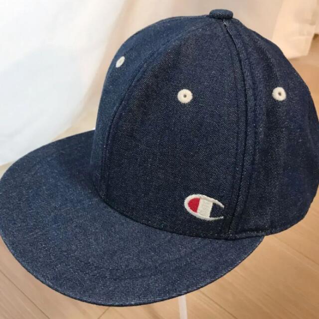 Champion(チャンピオン)の★早い者勝ち★チャンピオン ワンポイント ベースボール キャップ ネイビー レディースの帽子(キャップ)の商品写真