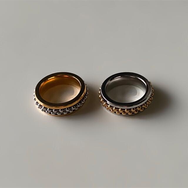 TODAYFUL(トゥデイフル)のCenter grain gold ring No.740 レディースのアクセサリー(リング(指輪))の商品写真