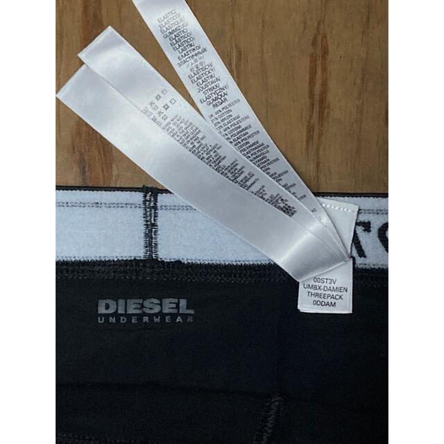 DIESEL(ディーゼル)のディーゼル　Lサイズ　新品未使用　ボクサーパンツ　パンツ　下着　黒　DIESEL メンズのアンダーウェア(ボクサーパンツ)の商品写真