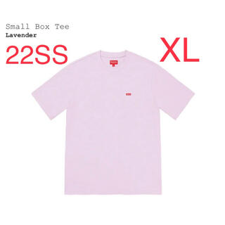 シュプリーム(Supreme)の22SS Supreme Small Box Tee Tシャツ ラベンダー XL(Tシャツ/カットソー(半袖/袖なし))