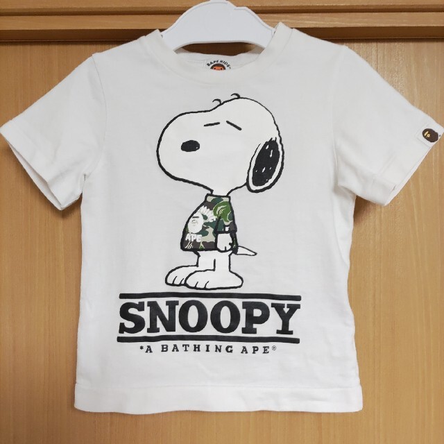 シャツ種類BDシャツA BATHING APE   エイプ　PEANUTS  スヌーピー　シャツ