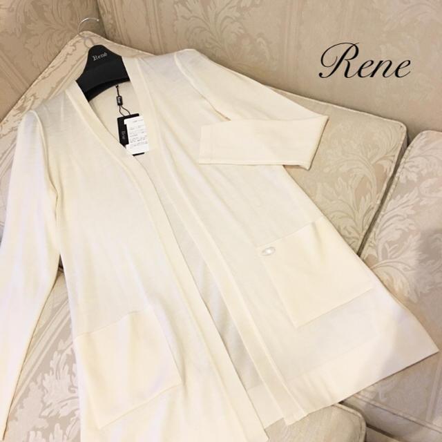 René(ルネ)の初売りSALE♡【試着のみ♡】Rene ルネ ロングカーディガン♡ レディースのトップス(カーディガン)の商品写真