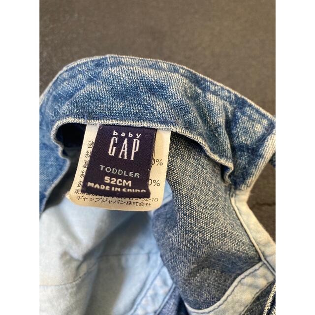 GAP(ギャップ)のgap ギャップ　キャップ　デニム キッズ/ベビー/マタニティのこども用ファッション小物(帽子)の商品写真